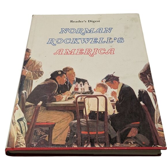 Readers Digest Norman Rockwells America Hardcover Book 1976 Christopher Finch Ed - Picture 3 of 9